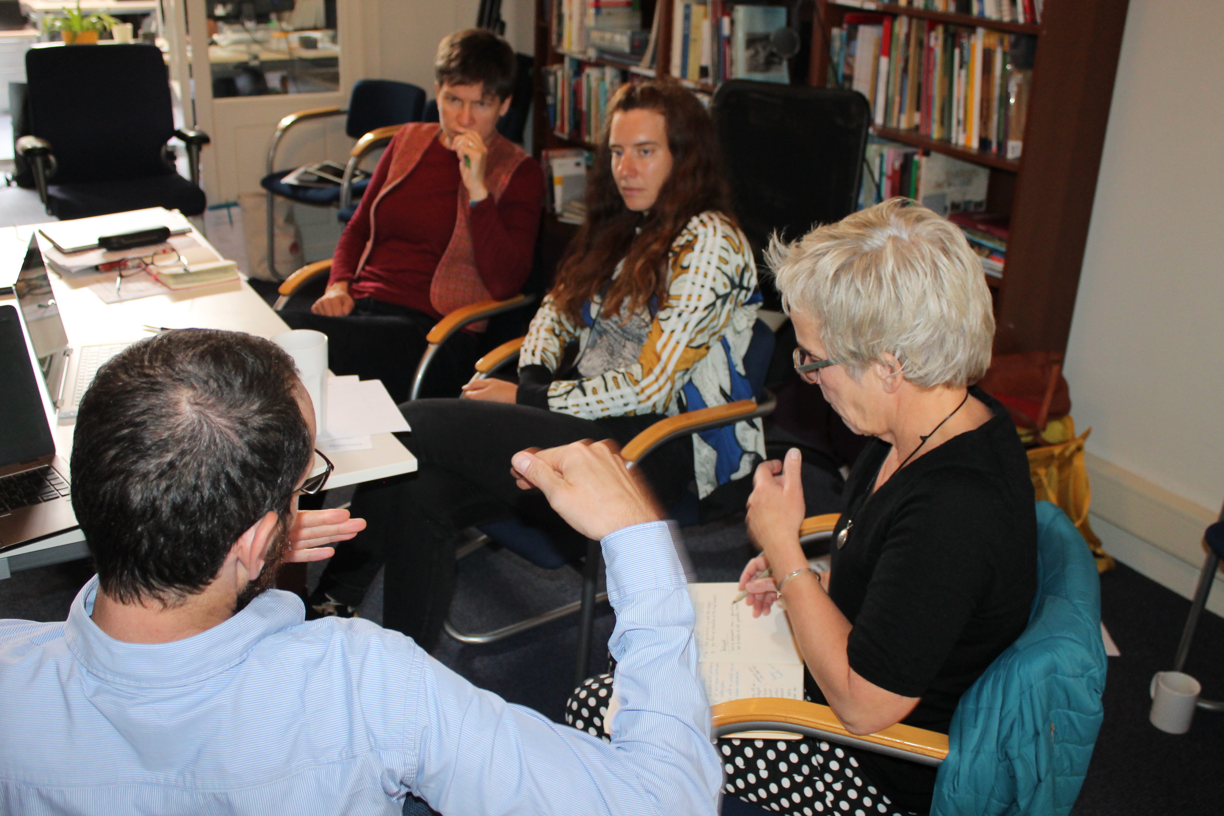 project partners meeting in EUROCLIO’s office